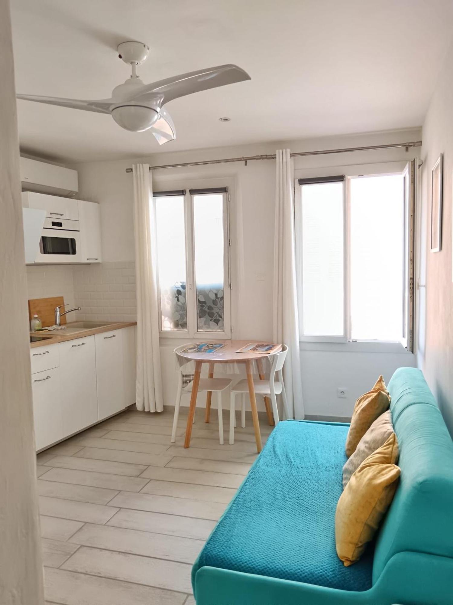 Superbe Studio Sur Le Port Et Rue Pietonne 滨海萨纳里 外观 照片
